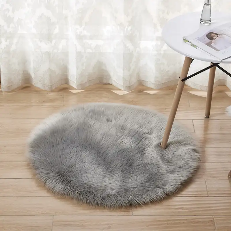 Faux Wool Rug 01