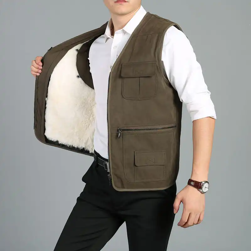 Men's wool vest 01