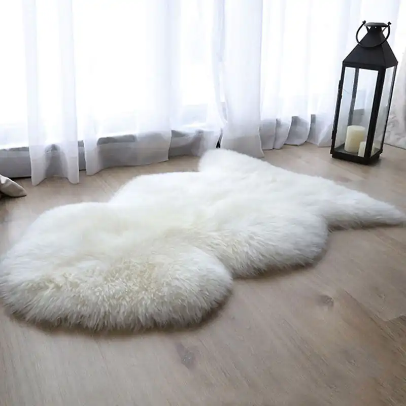 Whole Sheepskin Fur Rug 01