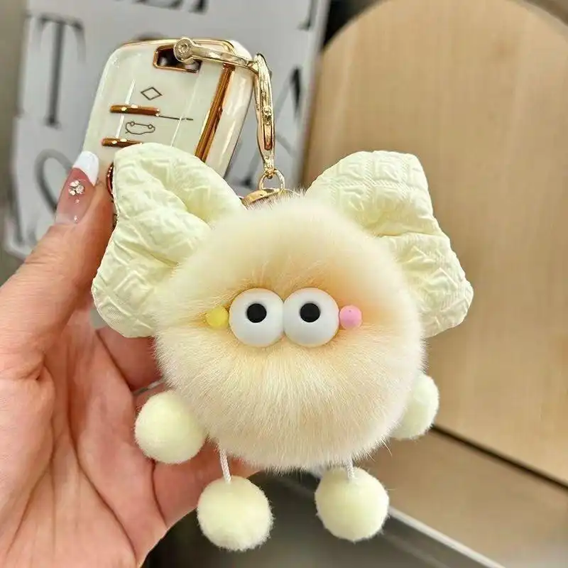 Bow decoration car keychain (4) Bow decoration car keychain (4)