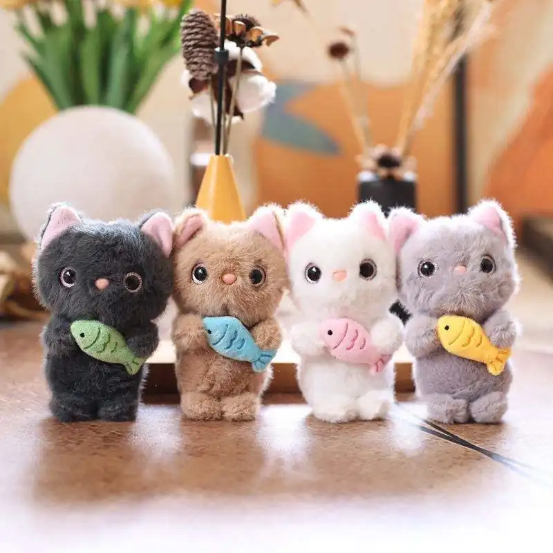 Cute Cat Fish Plush Keychain 02 Cute Cat Fish Plush Keychain 02