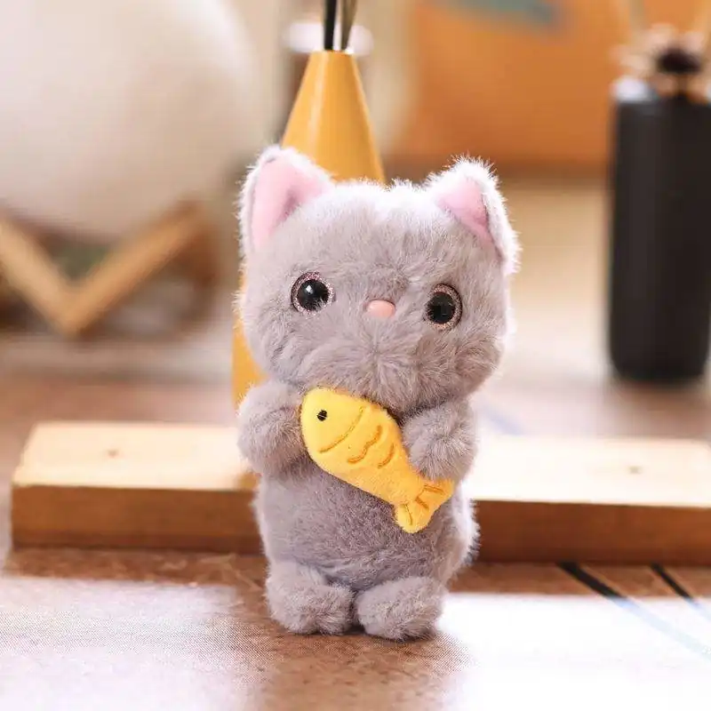 Cute Cat Fish Plush Keychain 04 Cute Cat Fish Plush Keychain 04