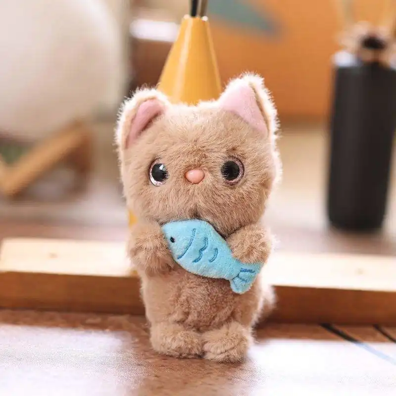 Cute Cat Fish Plush Keychain 05 Cute Cat Fish Plush Keychain 05