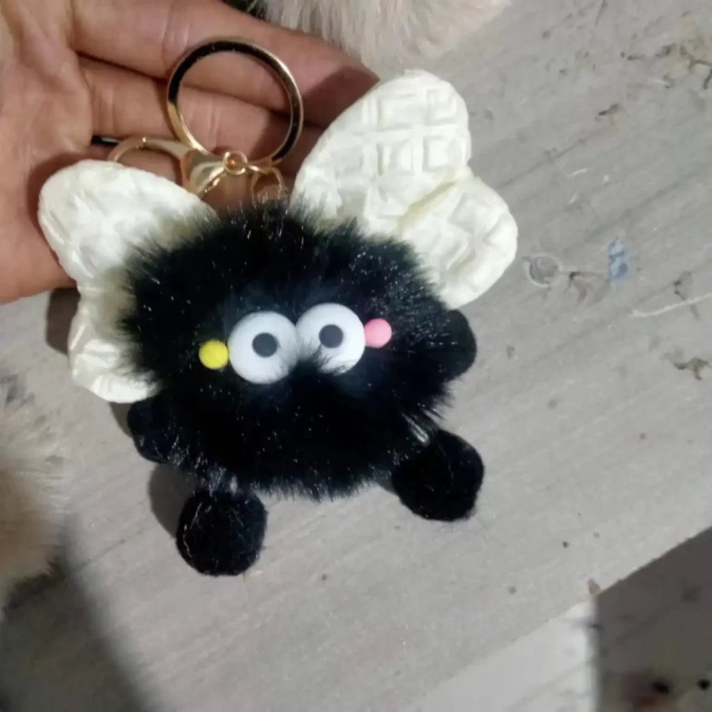 Cute Otter Rabbit Plush Keychain (2) Cute Otter Rabbit Plush Keychain (2)