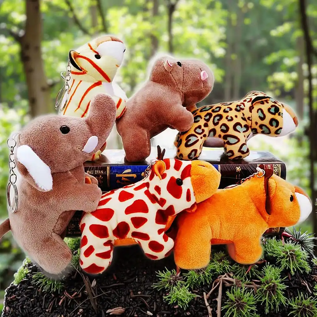 Cute Stuffed Animal Keychain 01