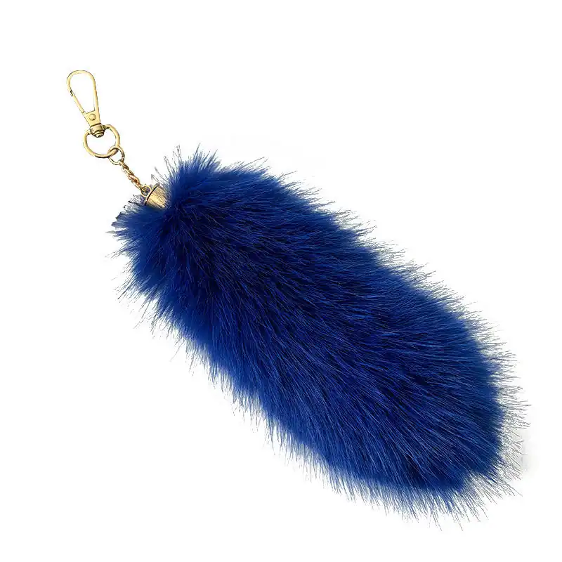 Faux Fur Car Keychain 01 Faux Fur Car Keychain 01