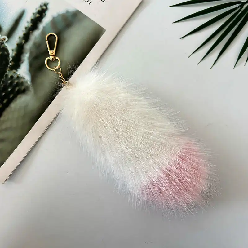 Faux Fur Car Keychain 06 Faux Fur Car Keychain 06