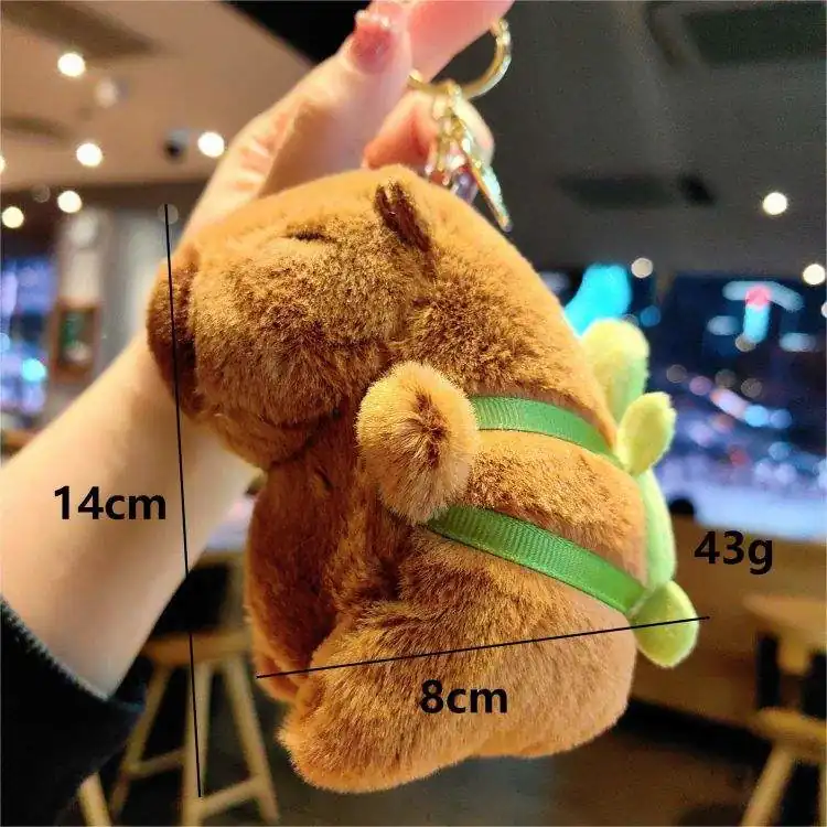 Plush Pendant Capibala Keychain 04 Plush Pendant Capibala Keychain 04