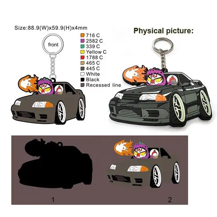 Soft PVC Keychains 02 Soft PVC Keychains 02
