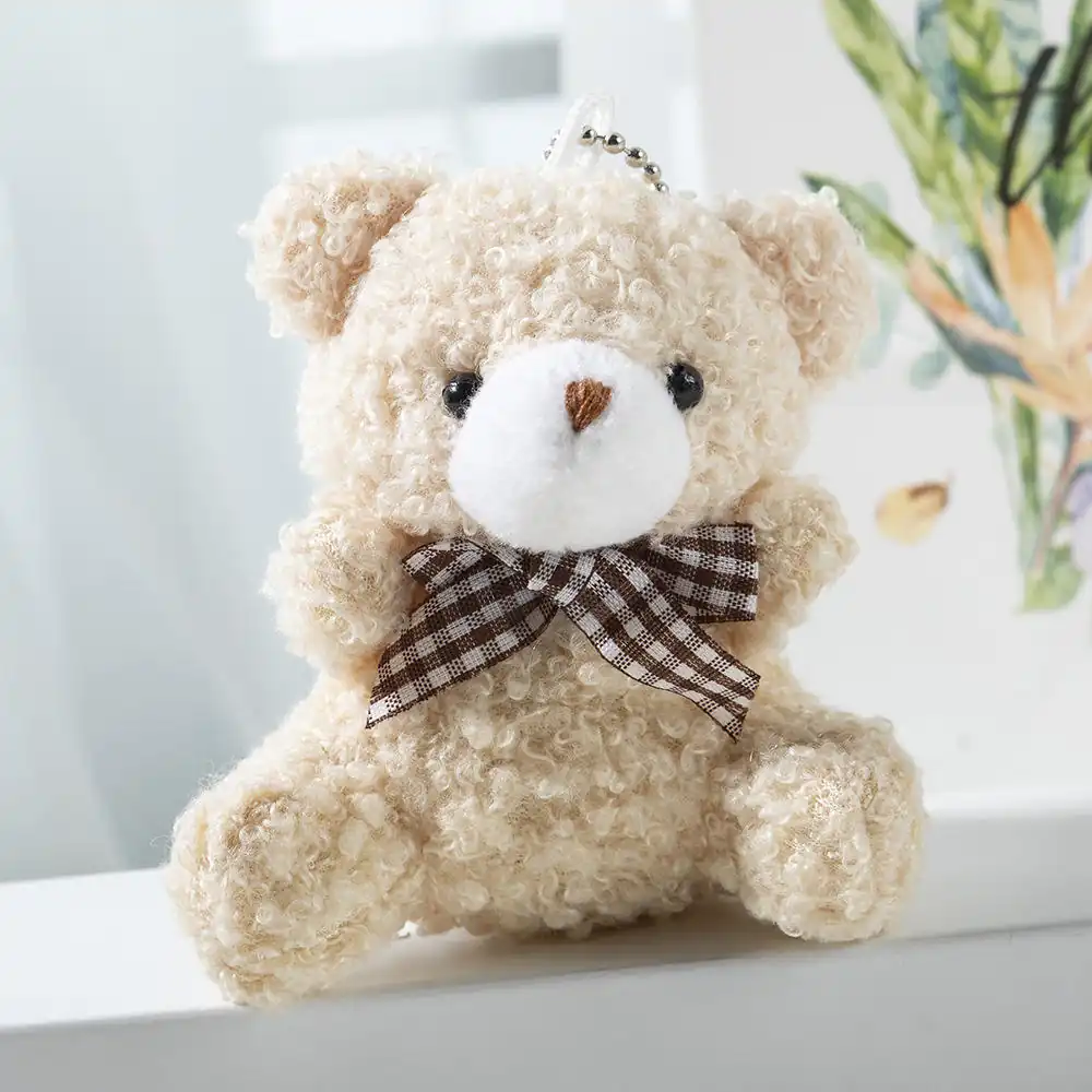Teddy Bear Plush Keychain 02