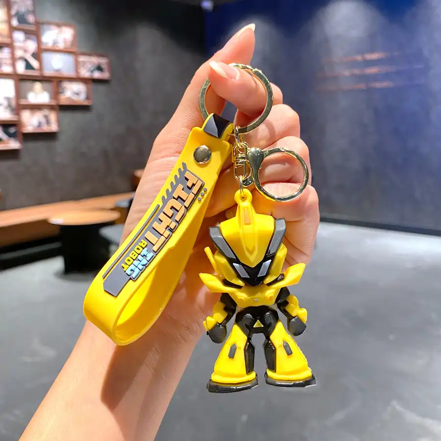 Anime Gundam Robot Keychain 02