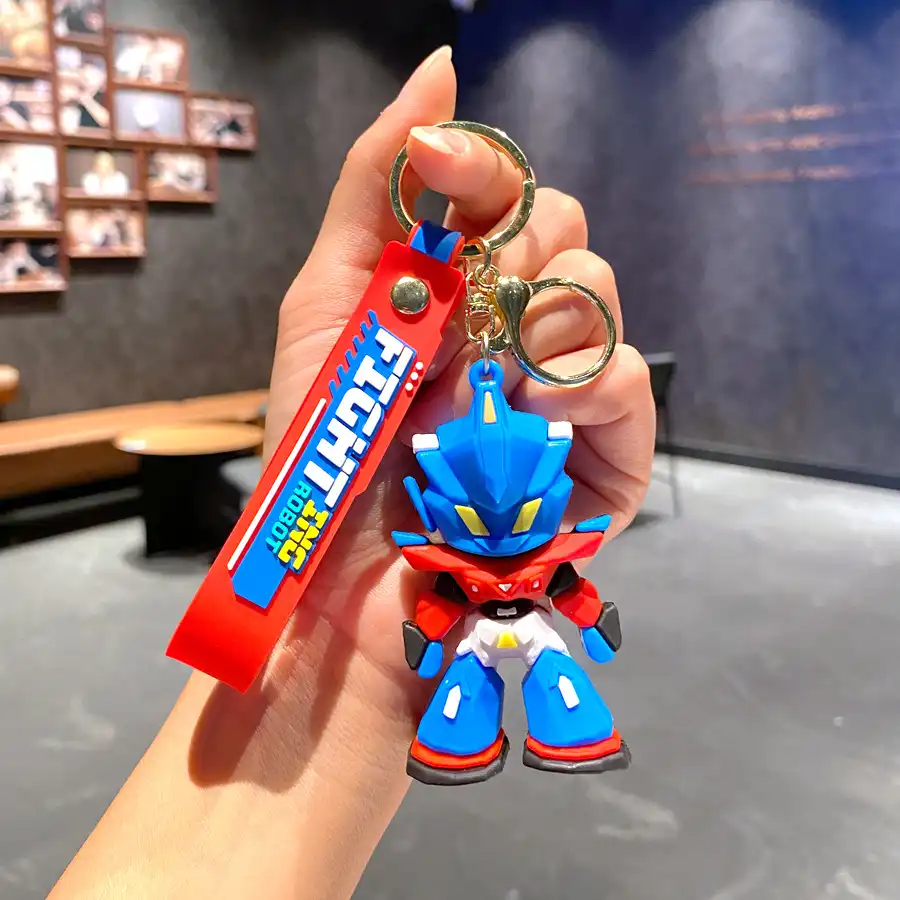Anime Gundam Robot Keychain 06