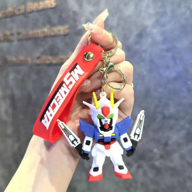 Anime Gundam Robot Keychain 07