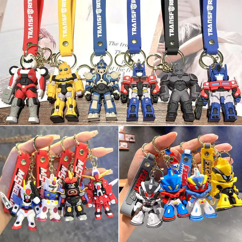 Anime Gundam Robot Keychain 08