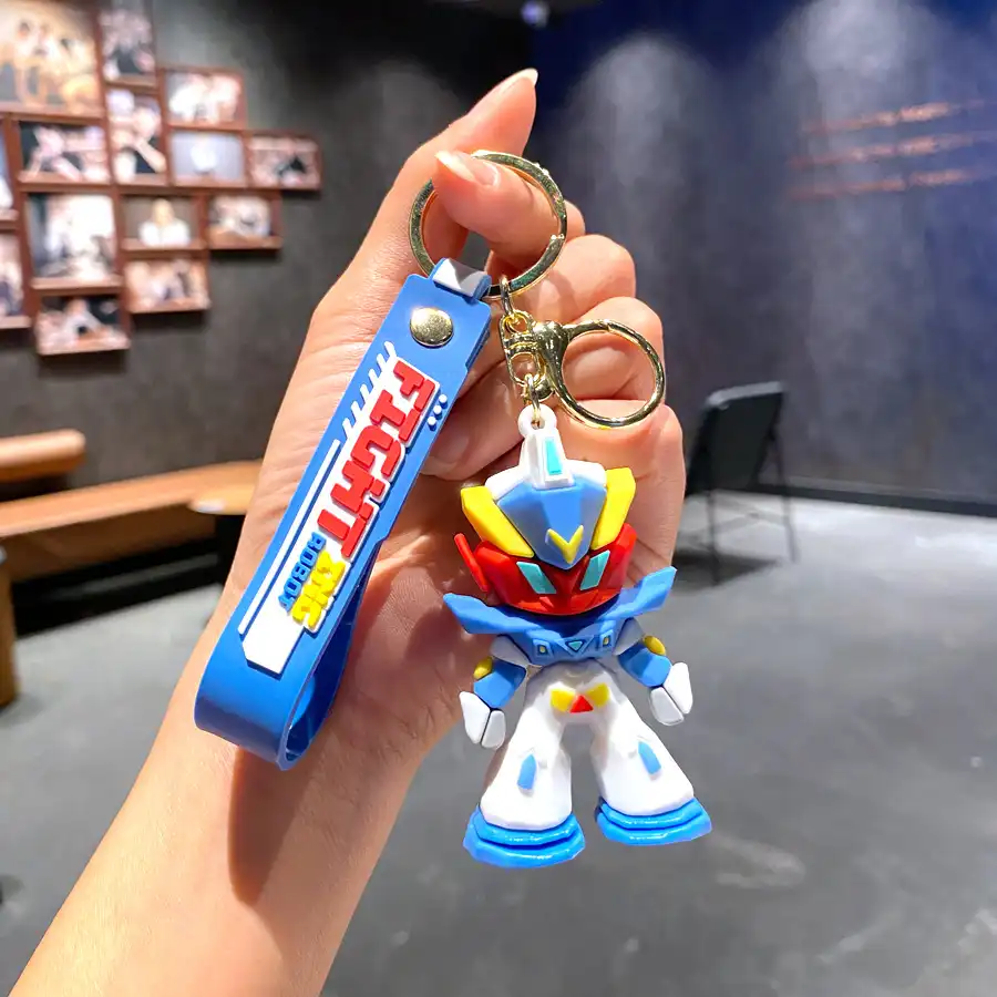 Anime Gundam Robot Keychain 10
