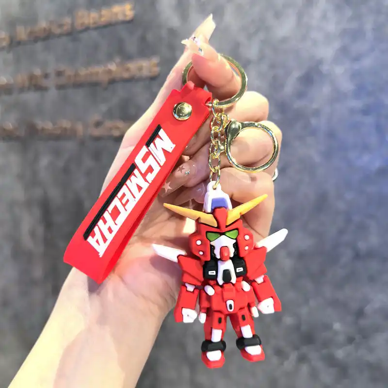 Anime Gundam Robot Keychain 11