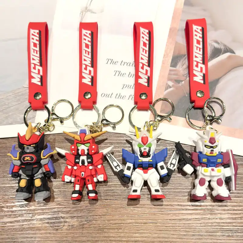 Anime Gundam Robot Keychain 13