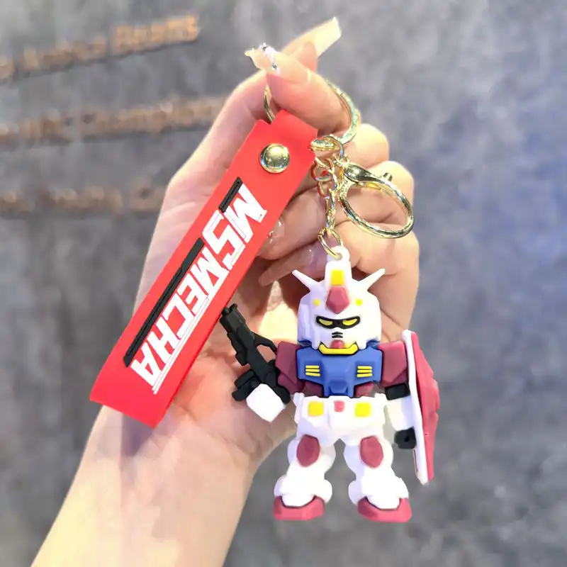 Anime Gundam Robot Keychain 14
