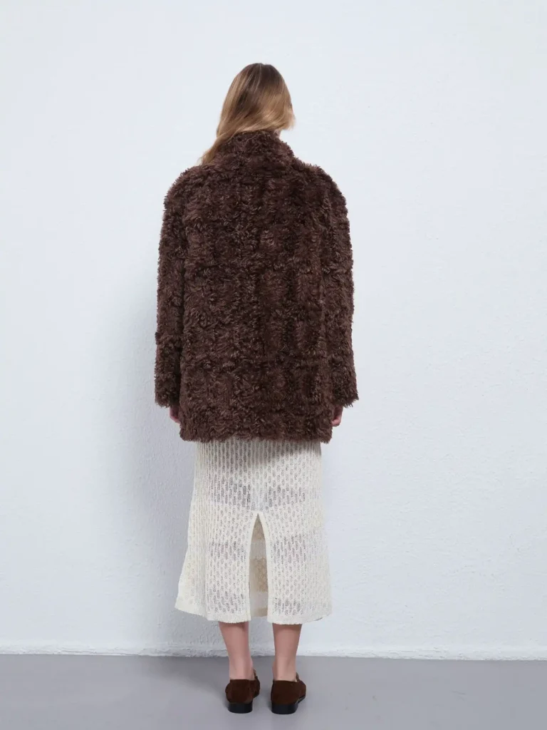 British Style Lamb Plush Thick Coat 05