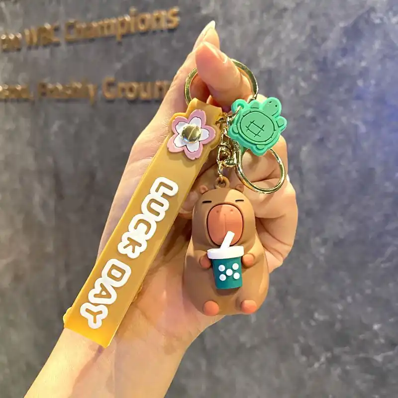 Cute Capybara Keychain 04