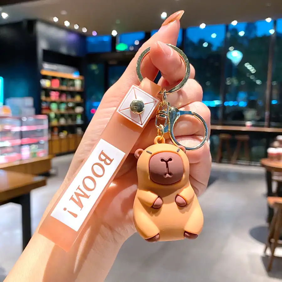 Cute Capybara Keychain 11
