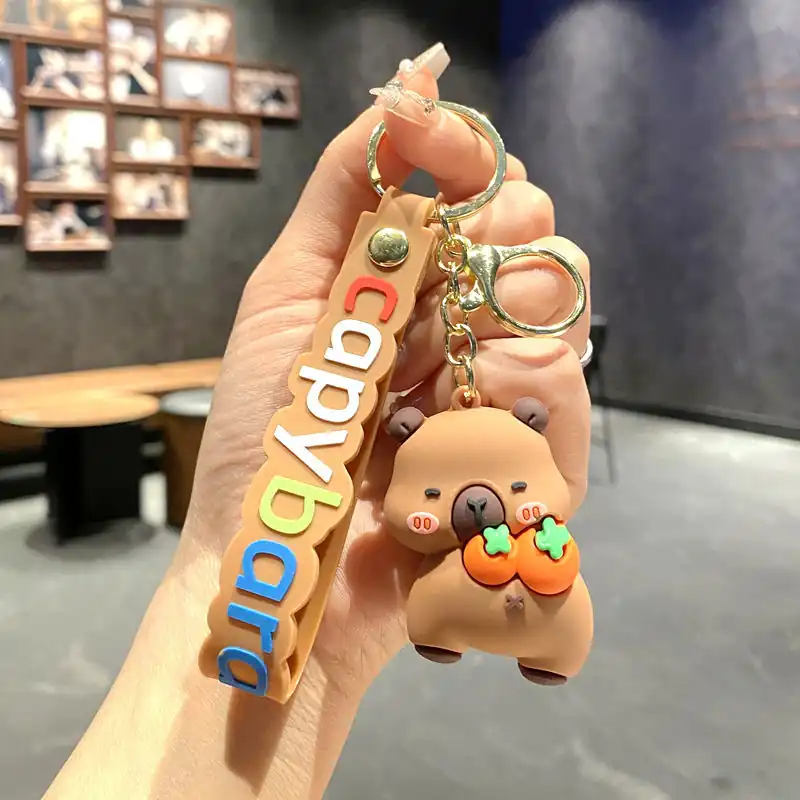 Cute Capybara Keychain 15