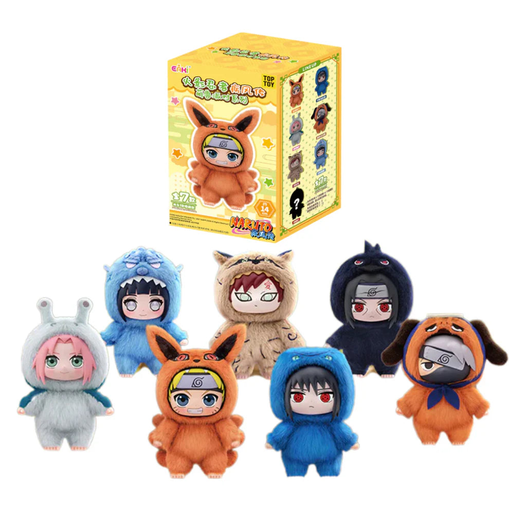 EAKI Naruto Shippuden Cute Beast Party Plush Blind Box EAKI Naruto Shippuden Cute Beast Party Plush Blind Box