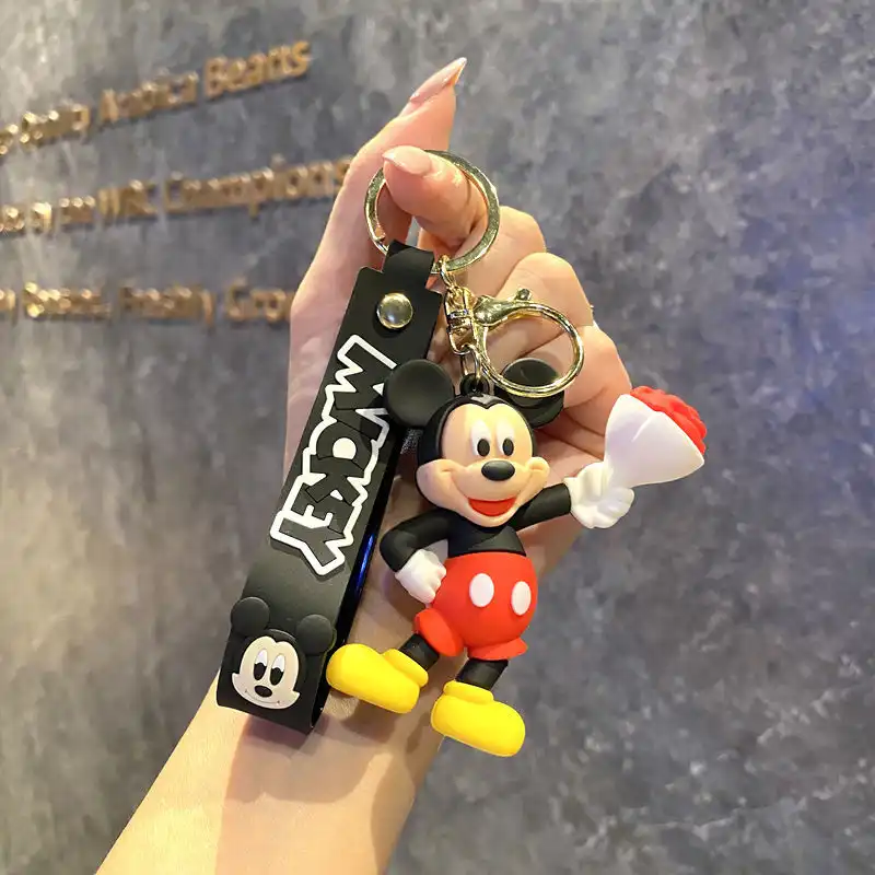 Mickey and Minnie Keychain 09