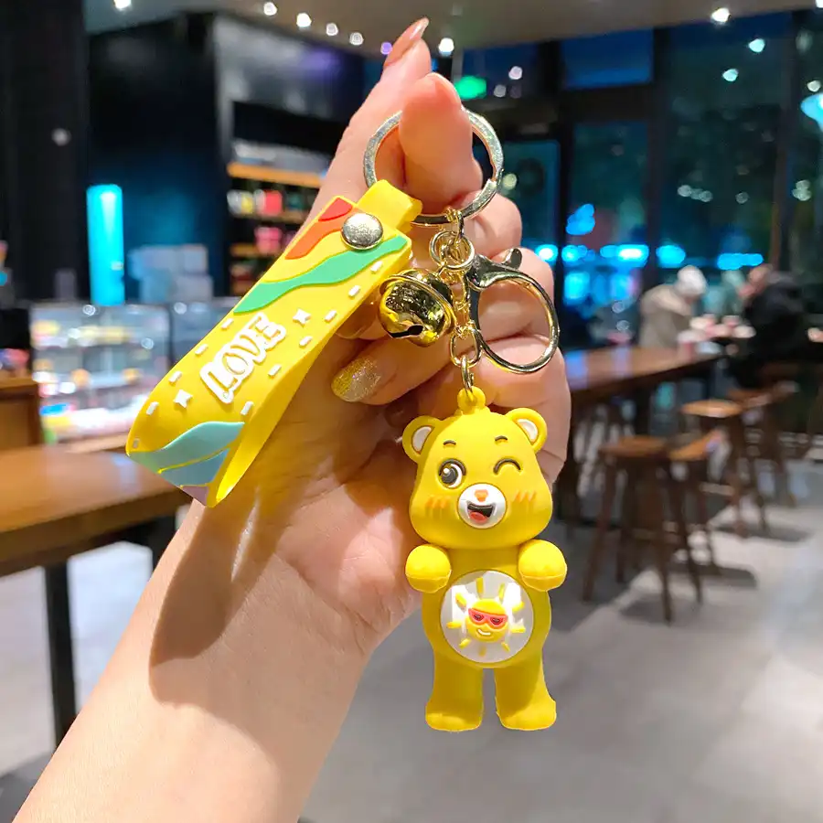 Rainbow Care Bears Keychain 03