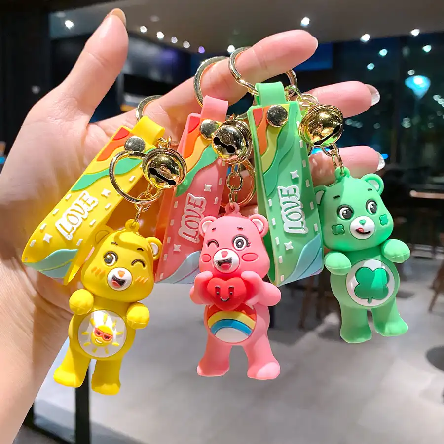 Rainbow Care Bears Keychain 10