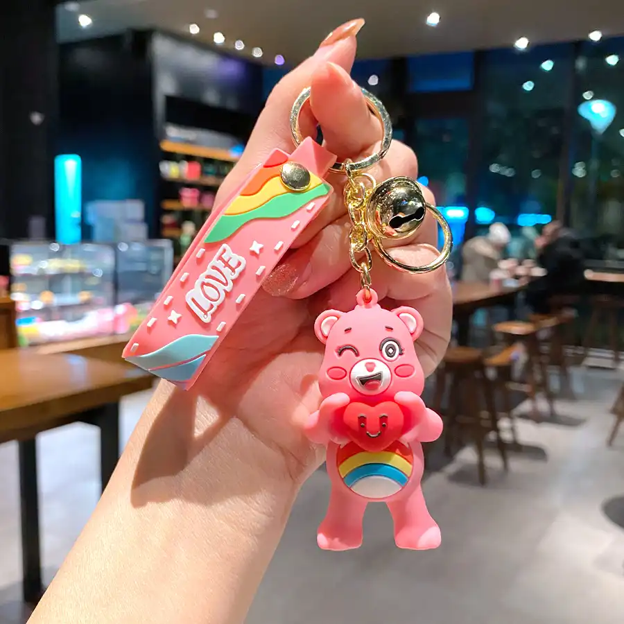 Rainbow Care Bears Keychain 11