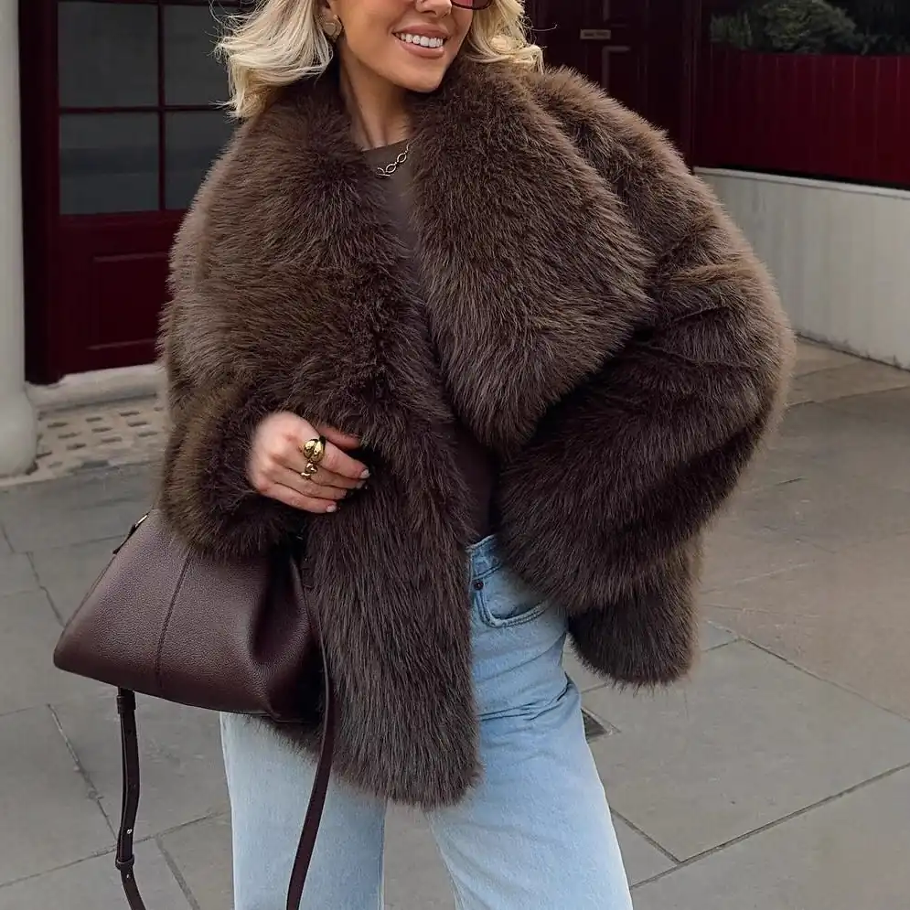 Short Faux Fur Coats 04