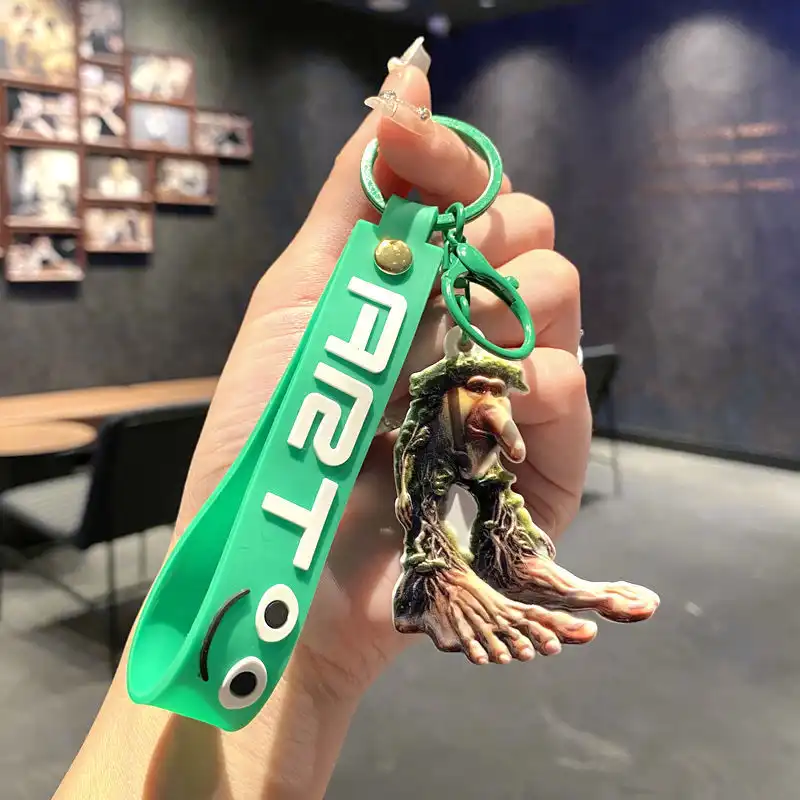 Stick Man Keychain 01