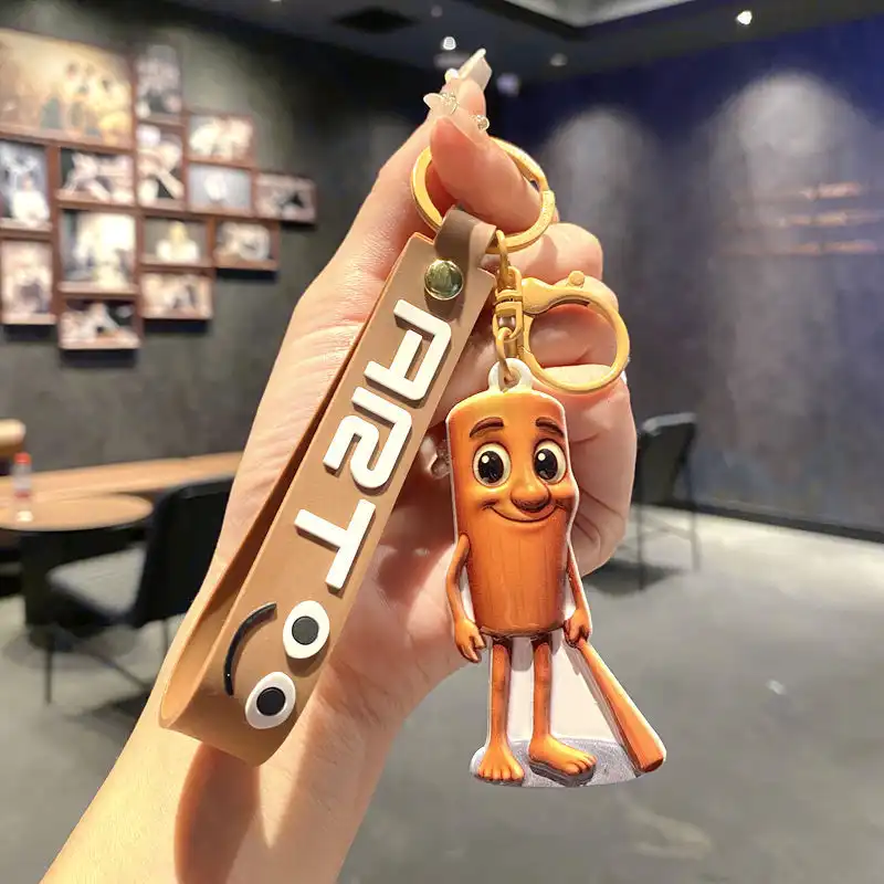 Stick Man Keychain 06