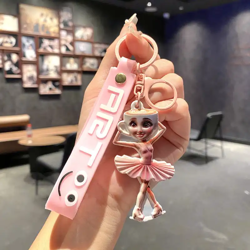 Stick Man Keychain 07