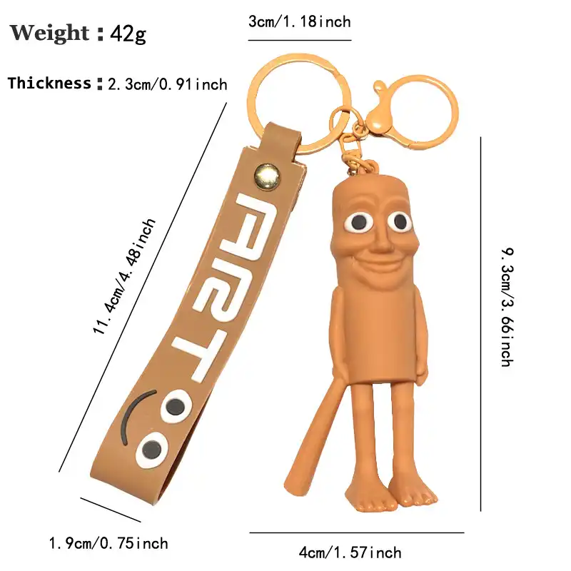 Stick Man Keychain 19