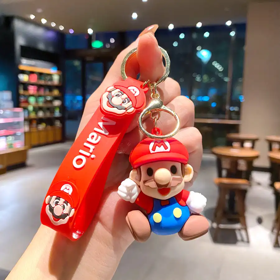 super mario keychain 14