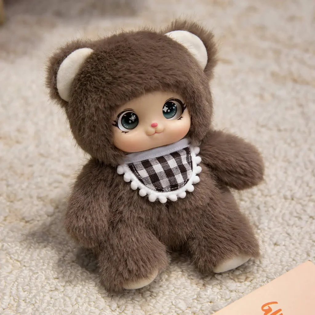 Bear pendant plush lamb bag pendant 03