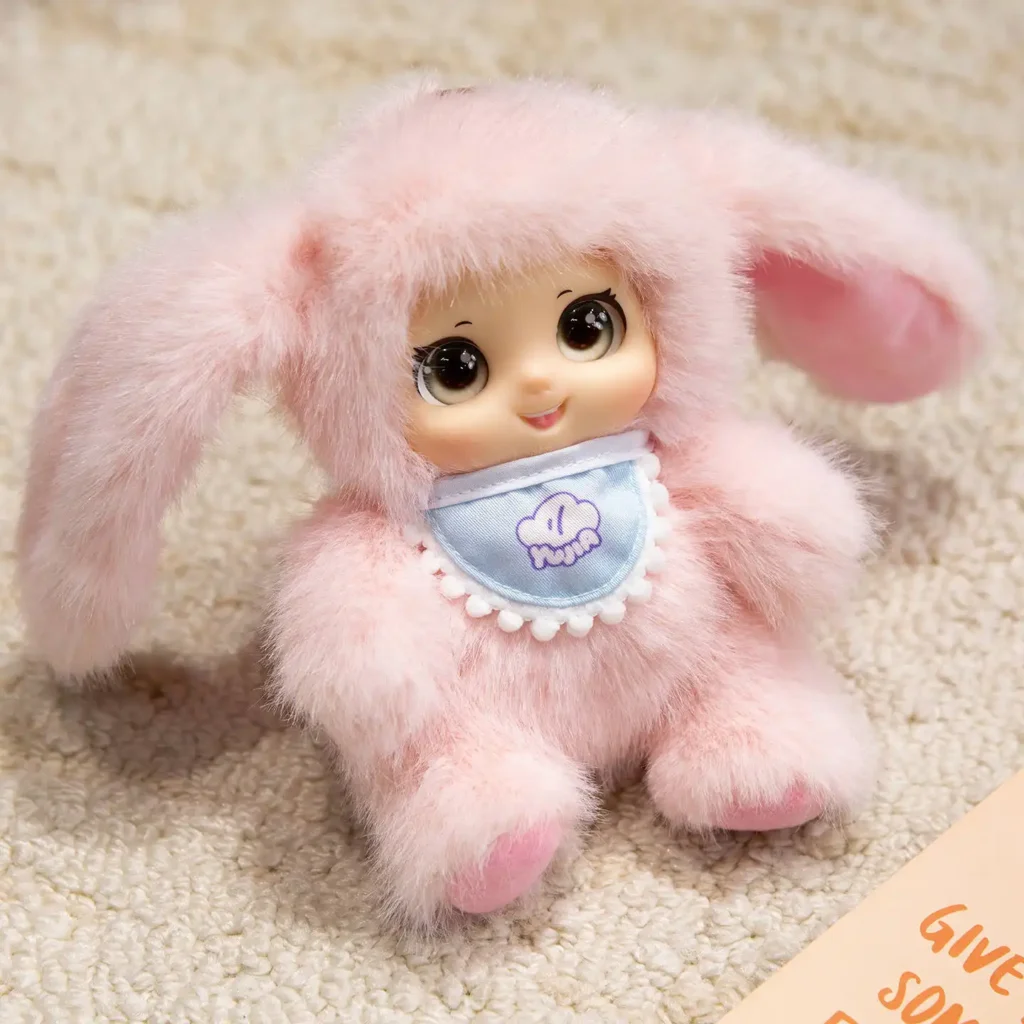 Bear pendant plush lamb bag pendant 04