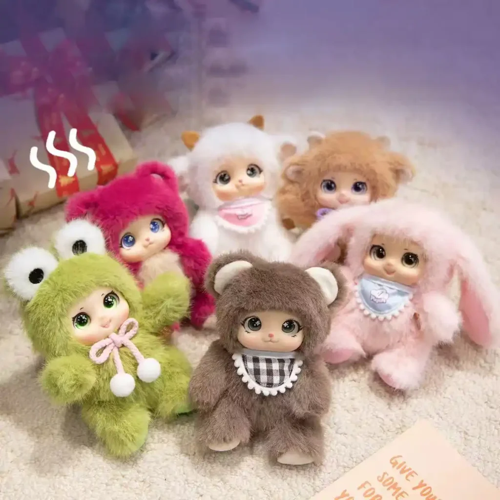 Bear pendant plush lamb bag pendant 11