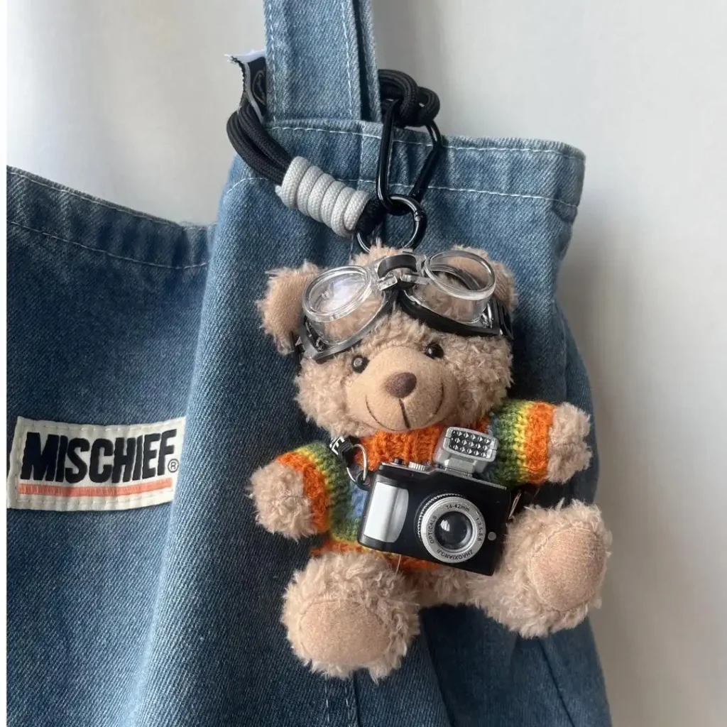 Camera Sweater Bear 01