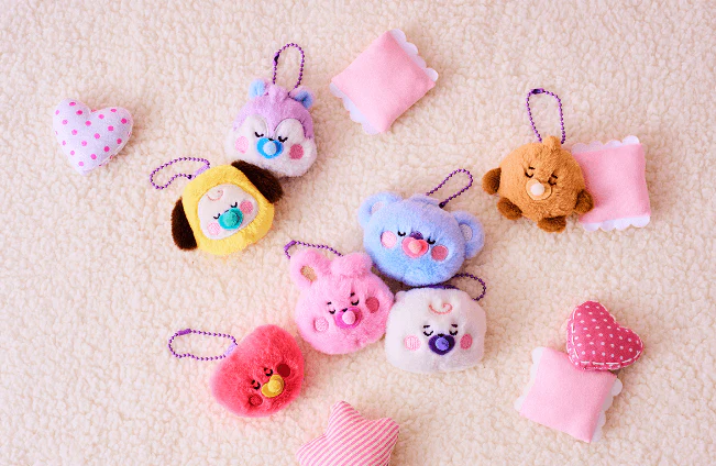 Plush keychains