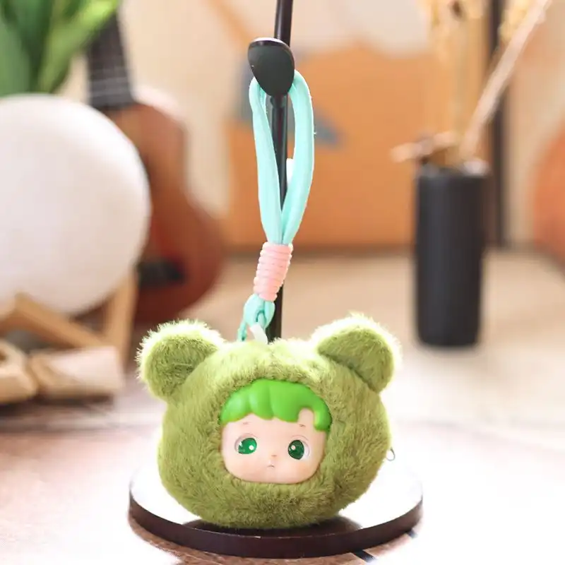 Rubber Doll Keychain Plush Bear Coin Purse 02 Rubber Doll Keychain Plush Bear Coin Purse 02
