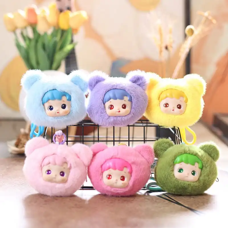 Rubber Doll Keychain Plush Bear Coin Purse 03 Rubber Doll Keychain Plush Bear Coin Purse 03