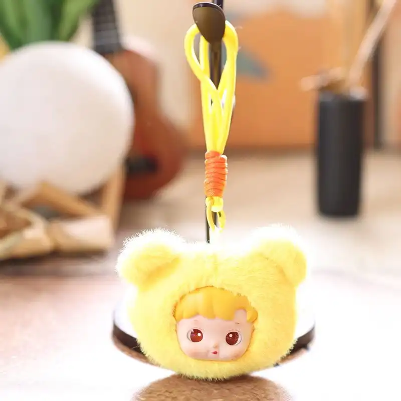 Rubber Doll Keychain Plush Bear Coin Purse 04 Rubber Doll Keychain Plush Bear Coin Purse 04