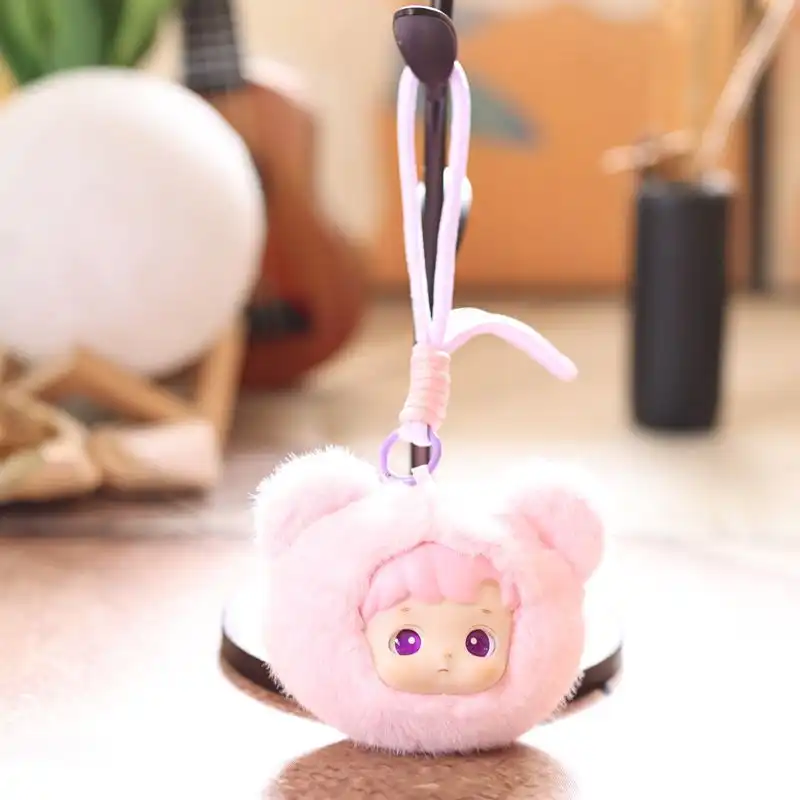 Rubber Doll Keychain Plush Bear Coin Purse 05 Rubber Doll Keychain Plush Bear Coin Purse 05