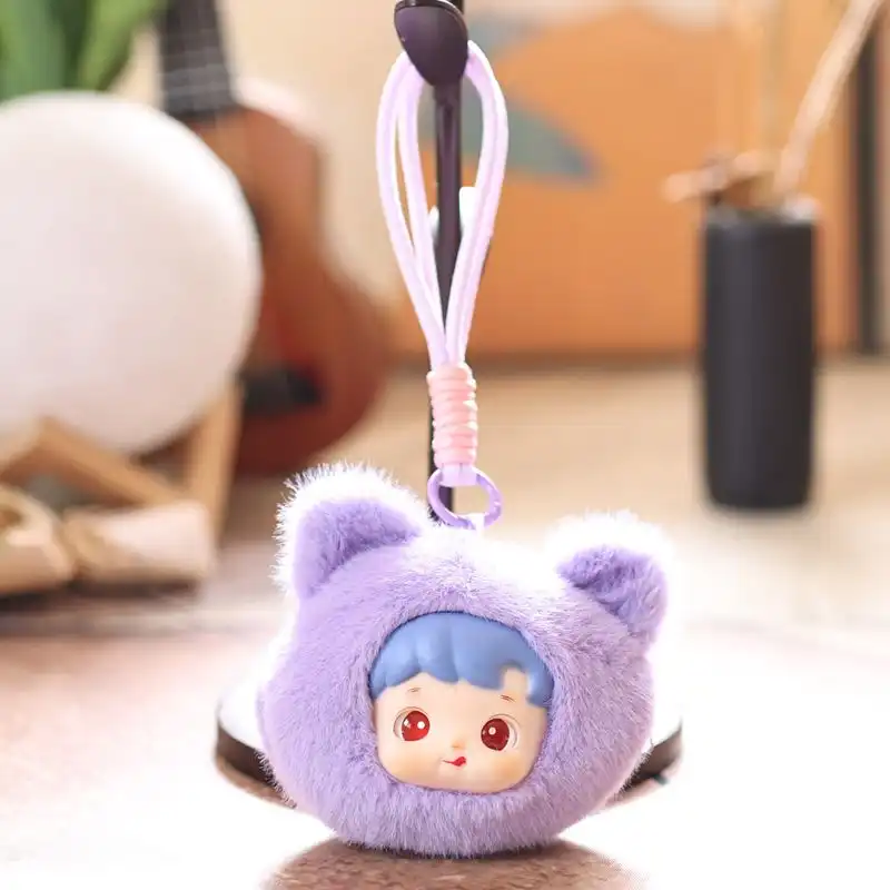 Rubber Doll Keychain Plush Bear Coin Purse 07 Rubber Doll Keychain Plush Bear Coin Purse 07