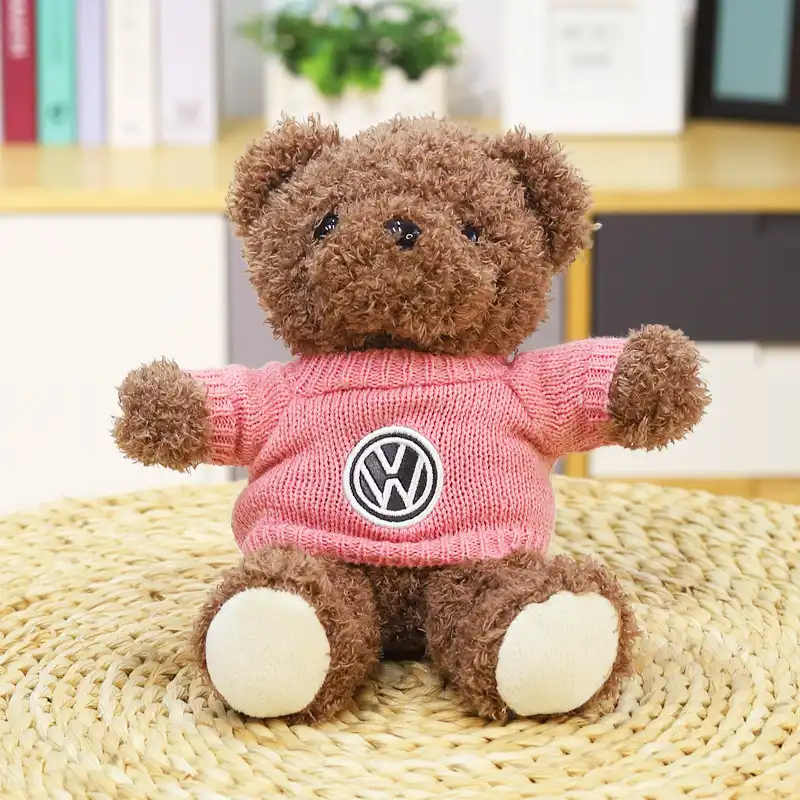 Teddy Bear Car Logo Plush Toy 01