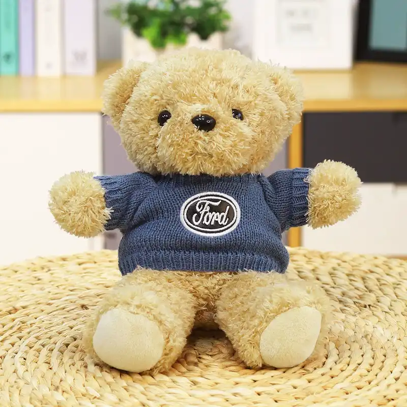 Teddy Bear Car Logo Plush Toy 02