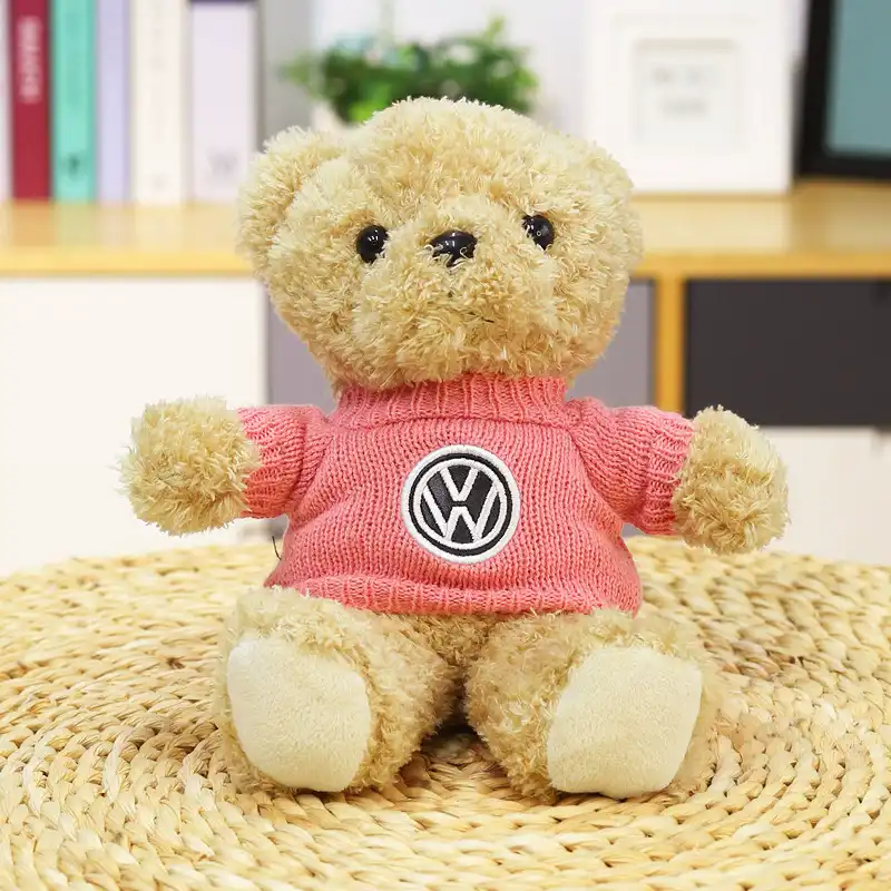Teddy Bear Car Logo Plush Toy 04